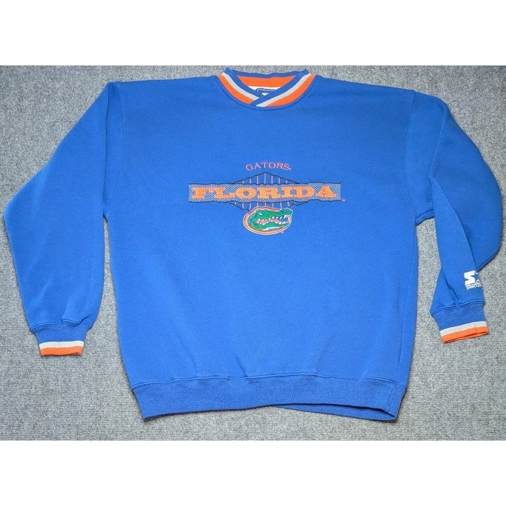 Vintage Starter Florida Gators Sweatshirt Size XL 90s NCAA Crewneck USA Pullover